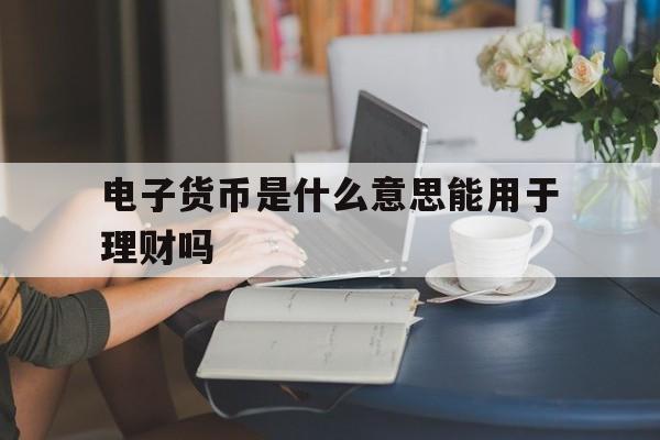 电子货币是什么意思能用于理财吗、电子货币是什么意思能用于理财吗安全吗